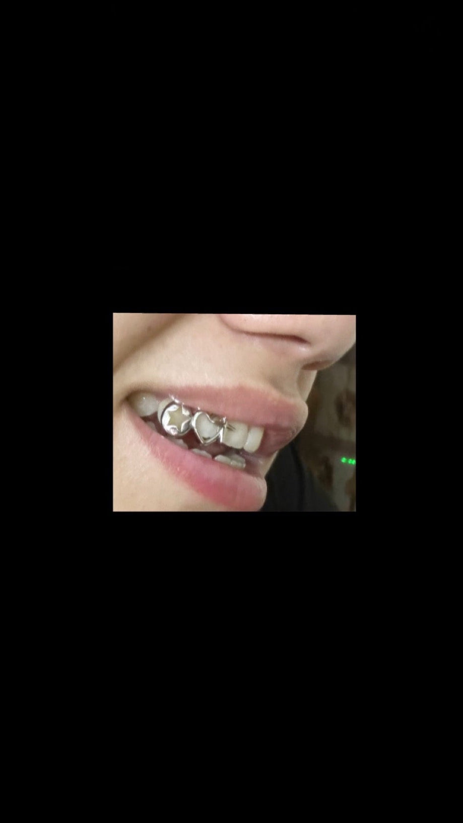 Stargirl heart grillz