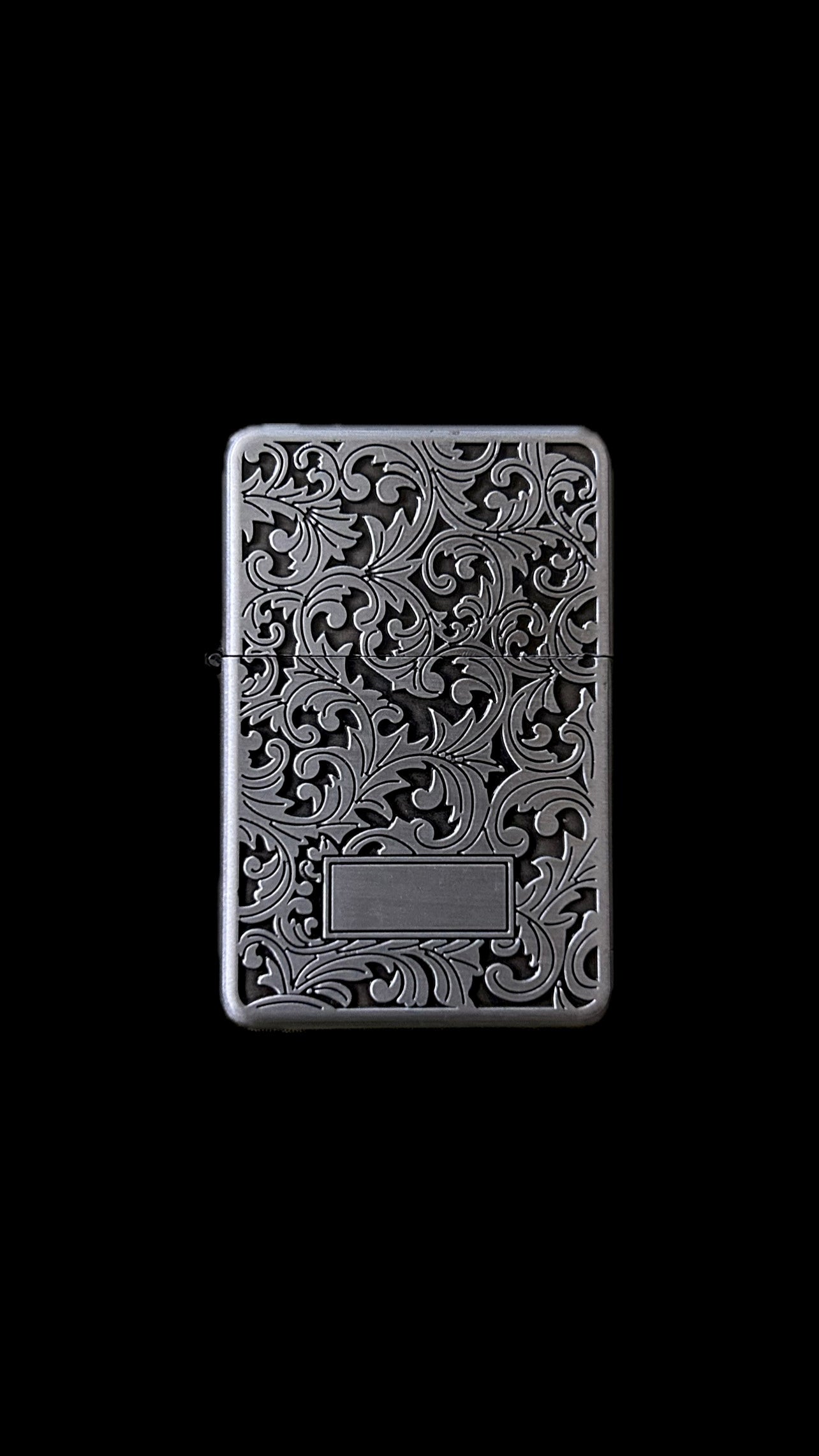 Floral lighter (green flame)