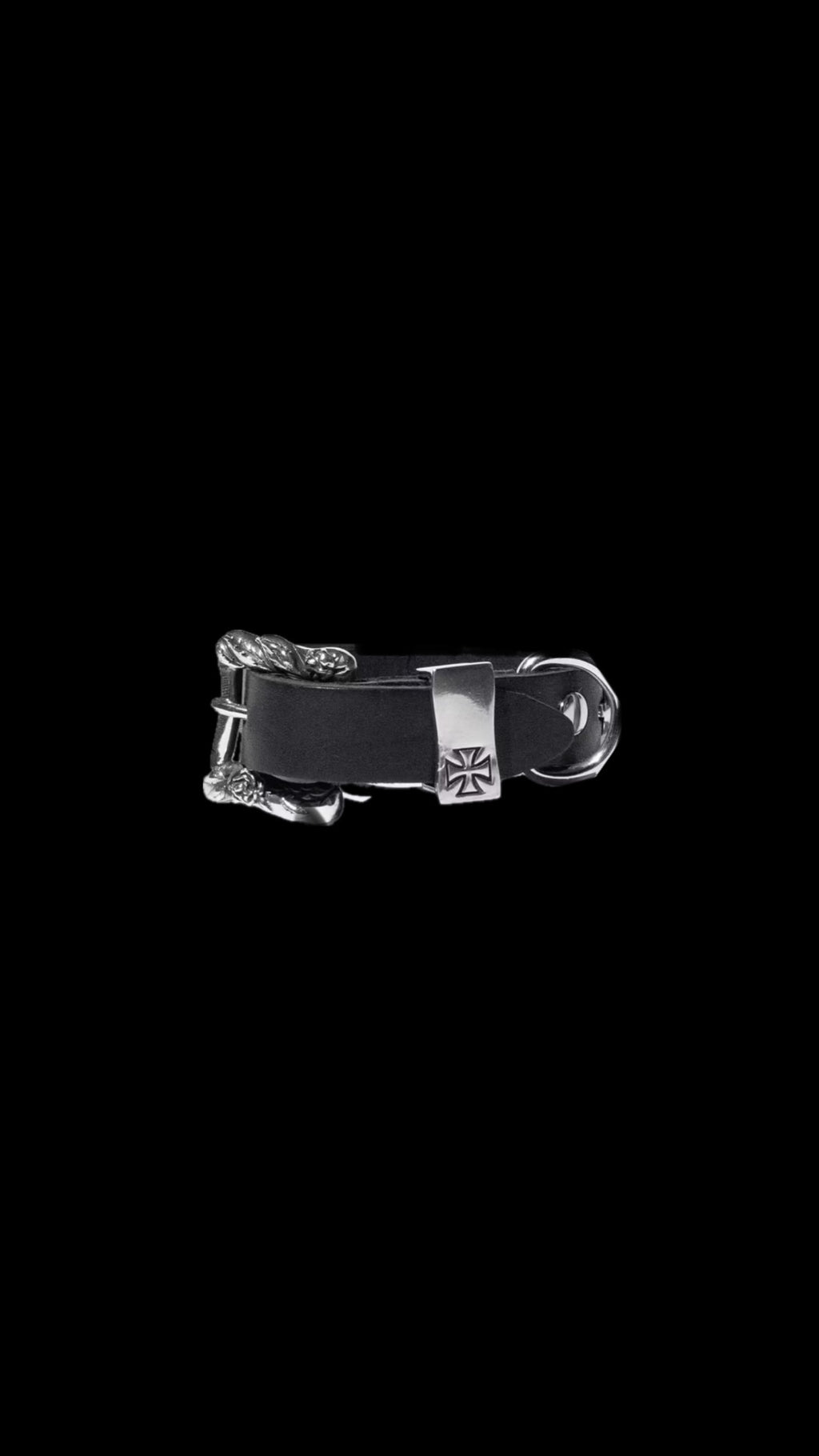 Chromeo spiked bracelet