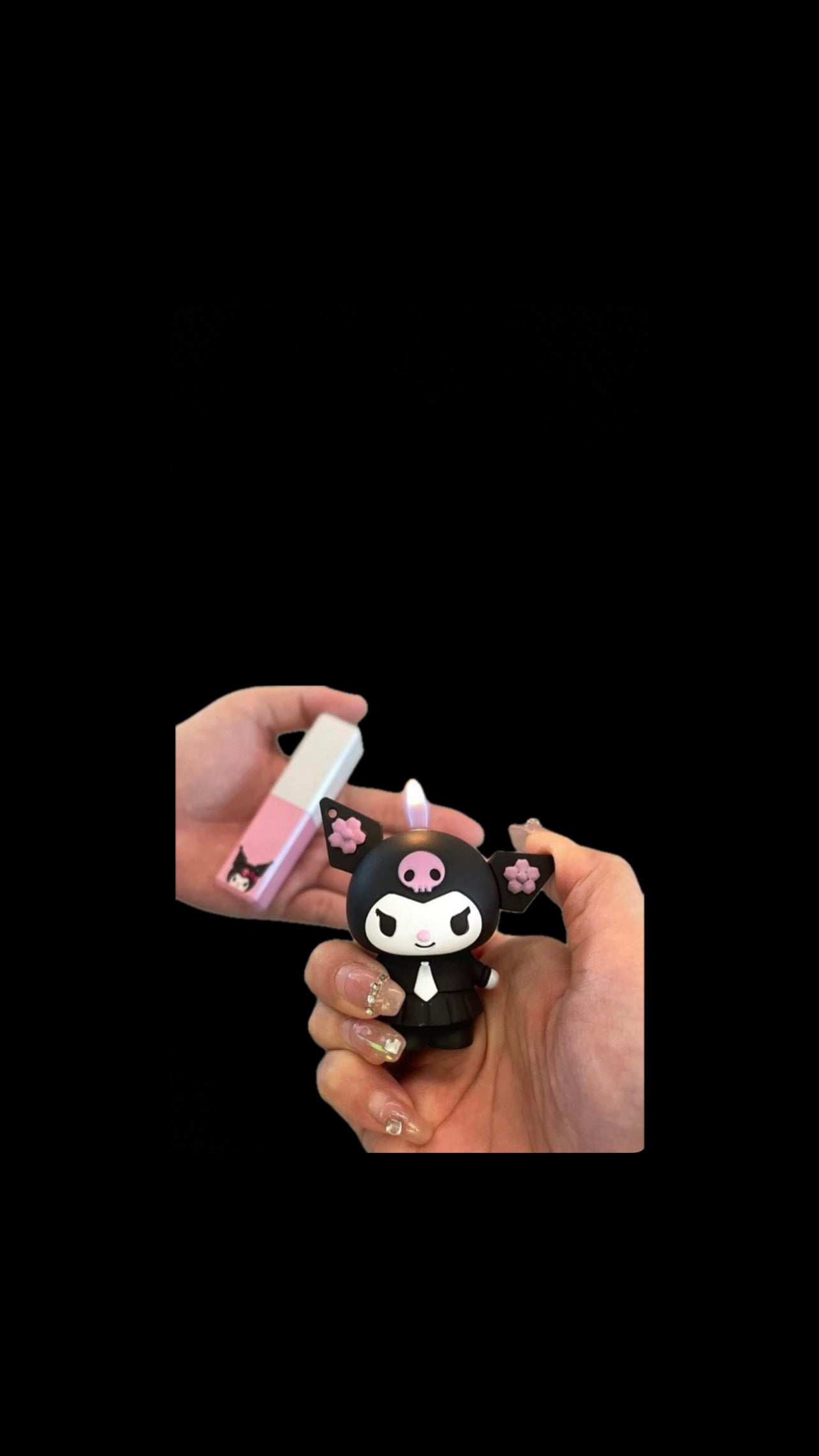 Kuromi lighter chain