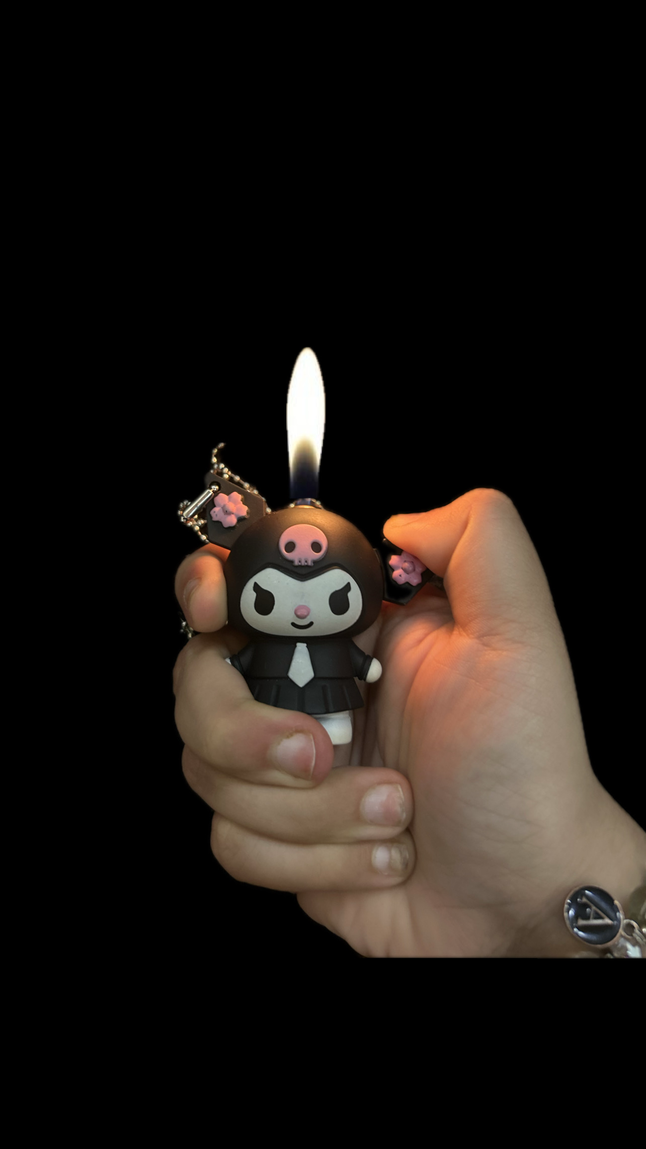 Kuromi lighter chain