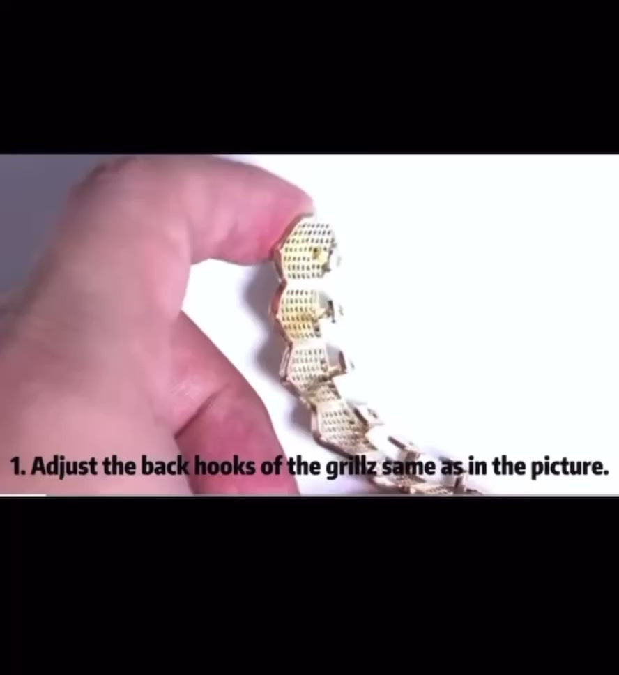 Adjustable iced grillz( full set)